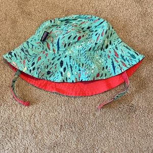 Kids Reversible Patagonia Bucket Hat